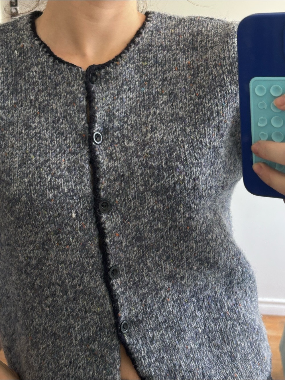 VINTAGE Talbots Wool Cardigan - Picture 2 of 3